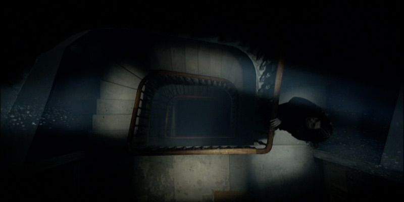 Shadows on the stair